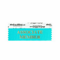 Associate Member Award Ribbon w/ Gold Foil Imprint (4"x1 5/8")